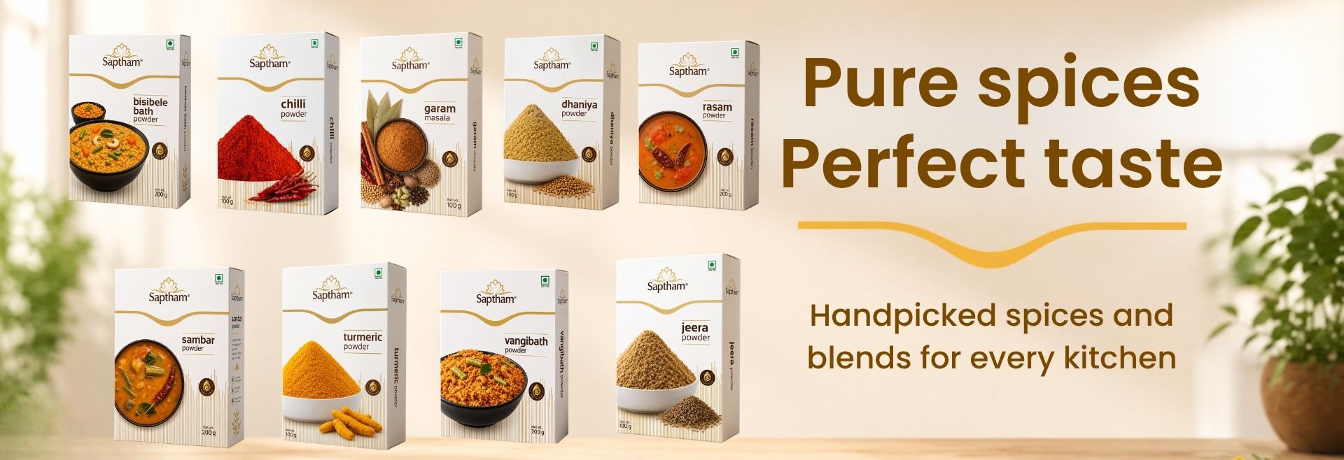 Spices banners